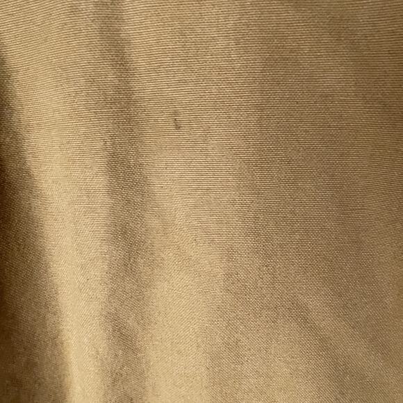 VTG Woolrich Tan Canvas Barn Chore Saddle Jacket Southwestern Wool Lining LRG - Picture 14 of 16